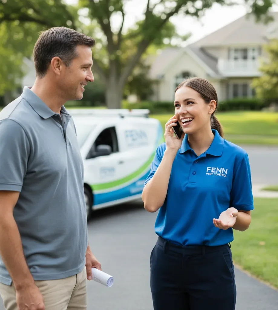 Fenn Pest Control customer support in Williams Bay